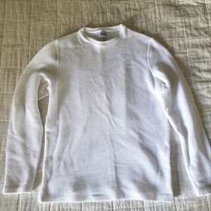 ZARA white Sweater